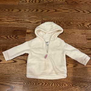 Baby girl fleece jacket